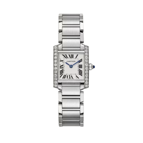 TANK 25 mm FRANÇAISE WATCH SILVER STAINLESS STEEL