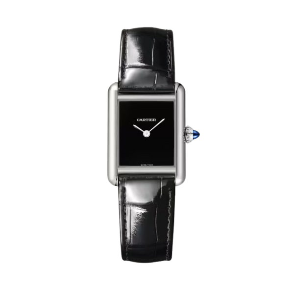 TANK 30 mm MUST DE CARTIER BLACK STAINLESS STEEL