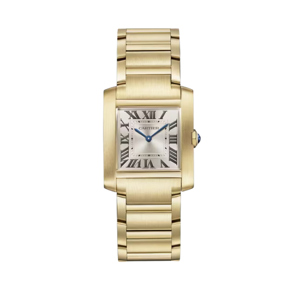 TANK 37 mm FRANÇAISE WATCH 18K YELLOW GOLD