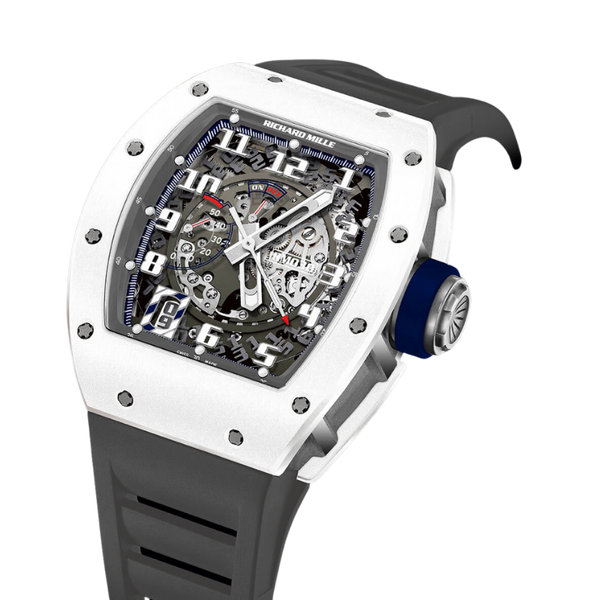 RM 011 Atz Polo St Tropez Limited Edition Rubber Strap Titanium Case