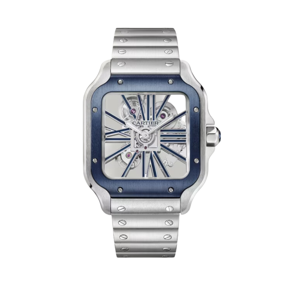SANTOS 28 MM DE CARTIER STAINLESS STEEL