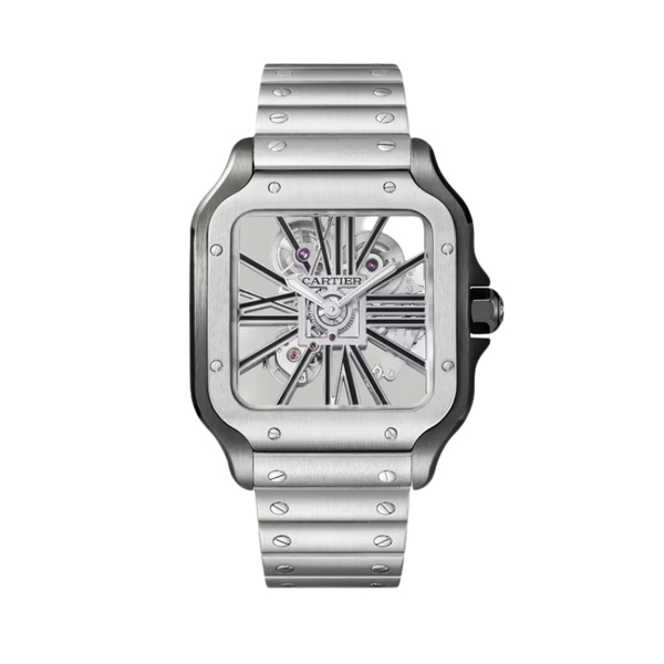 SANTOS 28 MM DE CARTIER BLACK ADLC