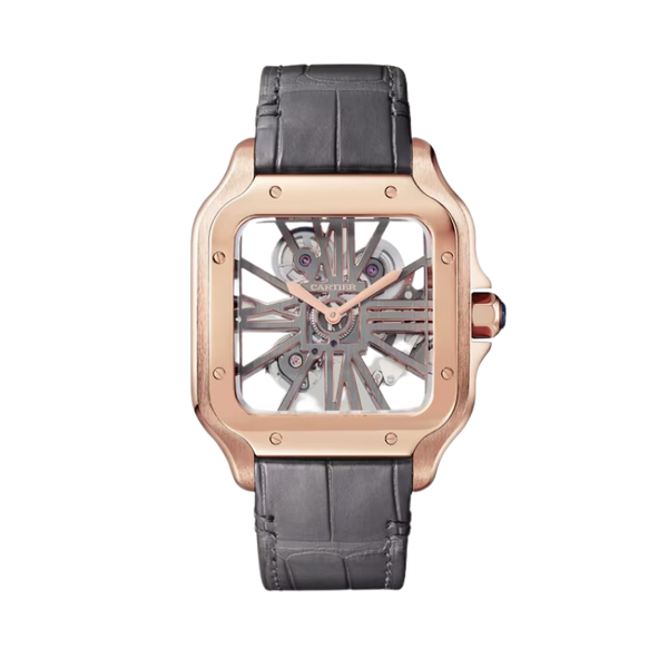 SANTOS 28 MM DE CARTIER ROSE GOLD