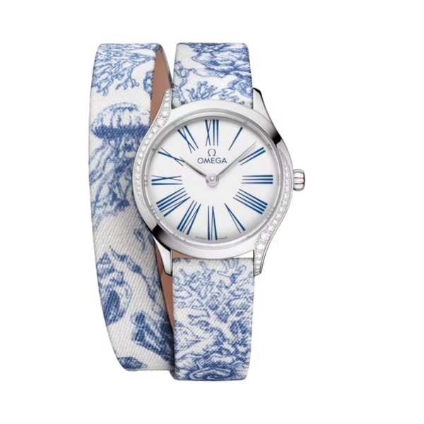 DE VILLE MINI TRÉSOR 26 MM STAINLESS STEEL WITH WHITE DIAL
