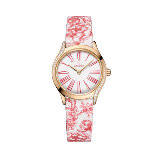 DE VILLE MINI TRÉSOR 26 MM  MOONSHINE™ GOLD WITH WHITE DIAL