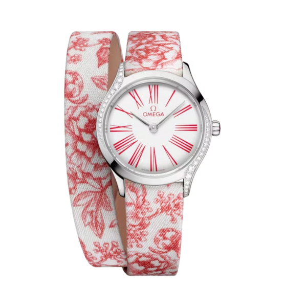 DE VILLE MINI TRÉSOR 26 MM STAINLESS STEEL WITH WHITE DIAL