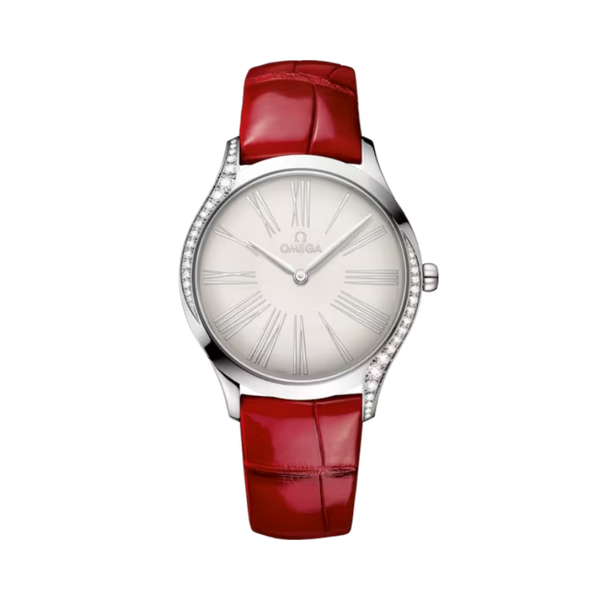 DE VILLE TRÉSOR 36 MM STAINLESS STEEL WITH SILVER DIAL