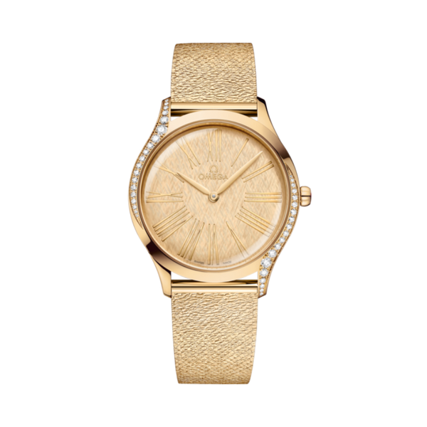 DE VILLE TRÉSOR 36 MM MOONSHINE™ GOLD WITH YELLOW DIAL