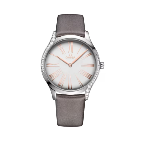 DE VILLE TRÉSOR 39 MM STAINLESS STEEL WITH SILVER DIAL