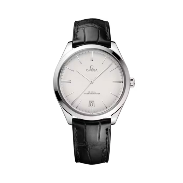 DE VILLE TRÉSOR 40 MM STAINLEES STEEL WITH SILVER DIAL