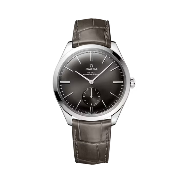 DE VILLE TRÉSOR 40 MM STAINLESS STEEL WITH GREY DIAL