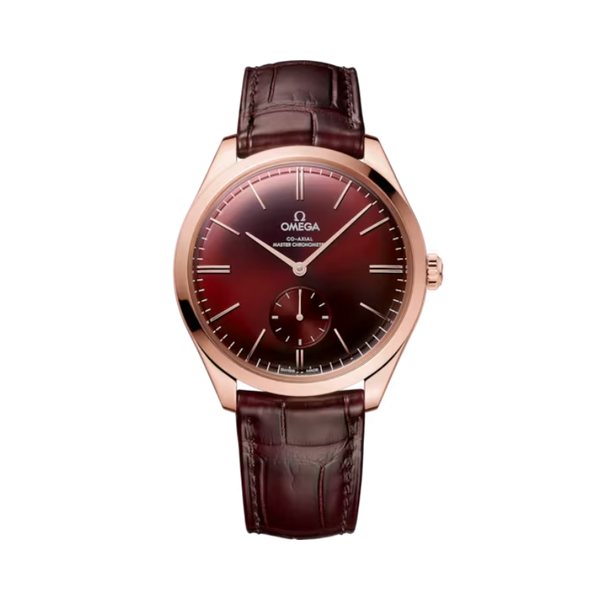 DE VILLE TRÉSOR 40 MM SEDNA™ GOLD WITH RED DIAL