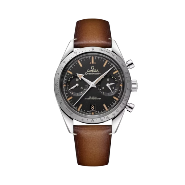 SPEEDMASTER '57 40 MM STAINLESS STEEL WITH BLACK DIAL