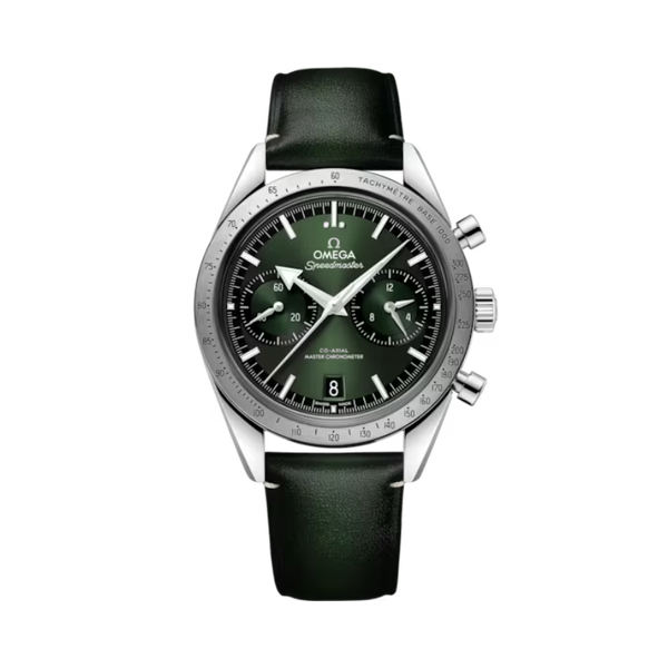 SPEEDMASTER '57 40 MM STAINLESS STEEL WITH GREEN DIAL