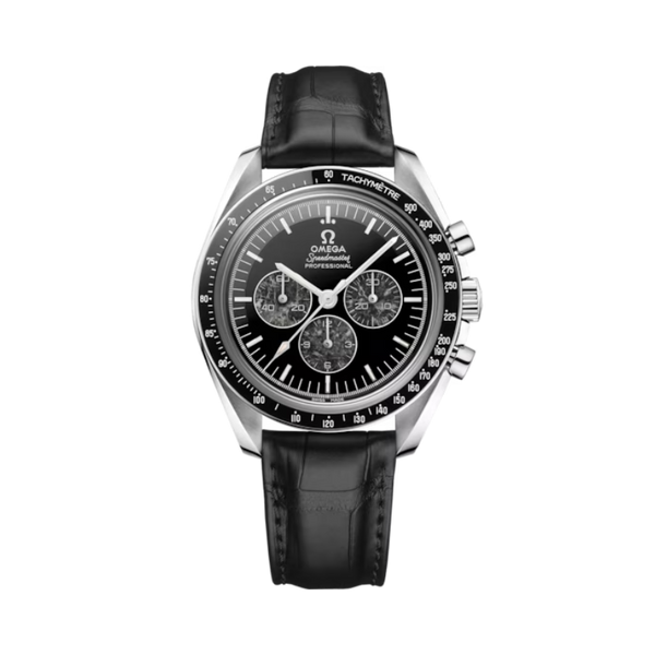 SPEEDMASTER CALIBRE 321 42 MM PLATINUM WITH BLACK DIAL