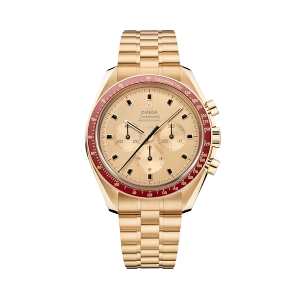 SPEEDMASTER ANNIVERSARY SERIES APOLLO 11 50TH ANNIVERSARY 42 MM MOONSHINE™ GOLD WITH YELLOW DIAL