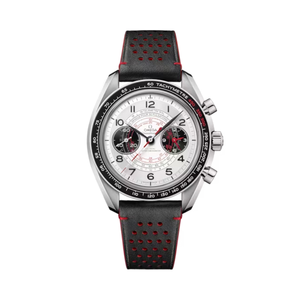 SPEEDMASTER CHRONOSCOPE 43 MM STAINLESS STEEL WITH WHITE DIAL