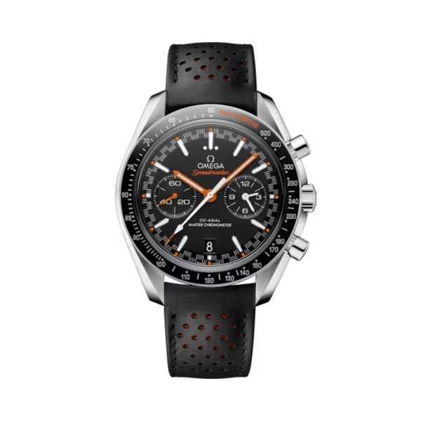 SPEEDMASTER RACING 44 MM STAINLESS STEEL WITH BLACK DIAL