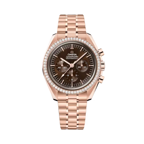 SPEEDMASTER MOONWATCH PROFESSIONAL 42 MM SEDNA™ GOLD WITH BROWN DIAL