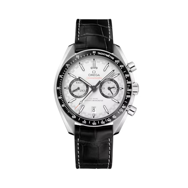 SPEEDMASTER RACING 44 MM STAINLESS STEEL WITH WHITE DIAL