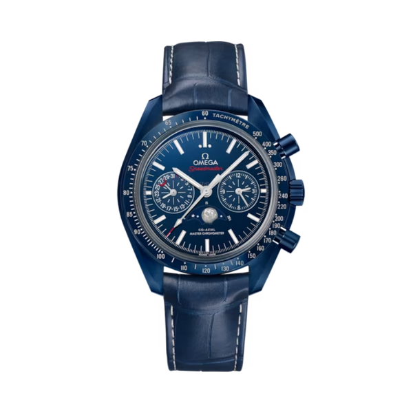 SPEEDMASTER MOONPHASE BLUE SIDE OF THE MOON 44 MM BLUE CERAMIC WITH BLUE DIAL