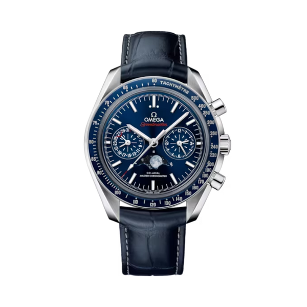SPEEDMASTER MOONPHASE 44 MM STAINLESS STEEL WITH BLUE DIAL