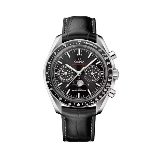 SPEEDMASTER MOONPHASE 44 MM STAINLESS STEEL WITH BLACK DIAL