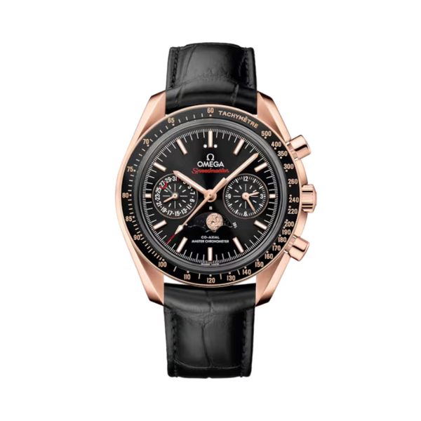 SPEEDMASTER MOONPHASE 44 MM SEDNA™ GOLD WITH BLACK DIAL