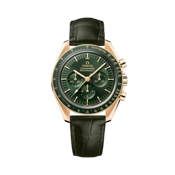 SPEEDMASTER MOONWATCH PROFESSIONAL 42 MM MOONSHINE™ GOLD WITH GREEN DIAL
