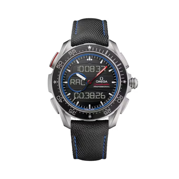 SPEEDMASTER X‑33 REGATTA ETNZ LIMITED EDITION 45 MM TITANIUM WITH BLACK DIAL