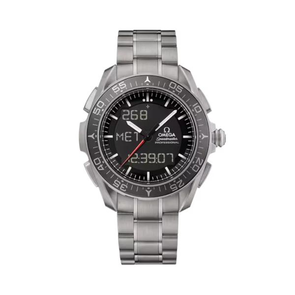 SPEEDMASTER SKYWALKER X‑33 45 MM TITANIUM WITH BLACK DIAL