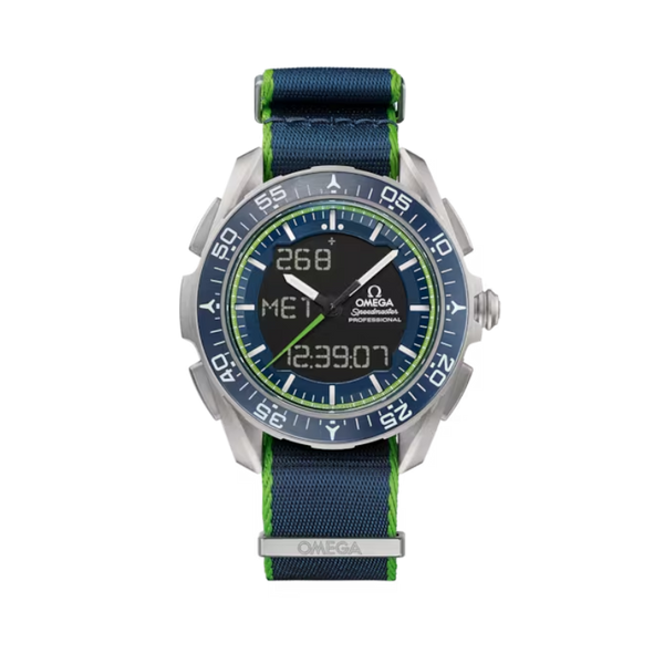 SPEEDMASTER SKYWALKER X‑33 45 MM TITANIUM WITH BLUE DIAL