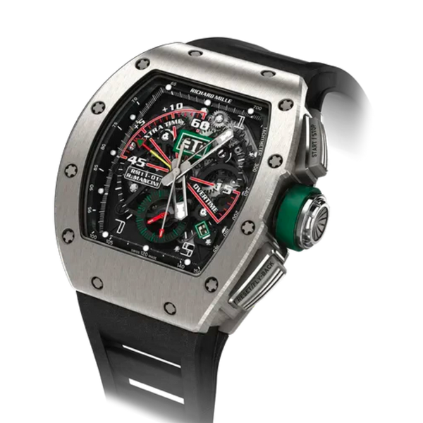 RM 011-01 Roberto Mancini Flyback Chronograph Automatic Rubber Titanium Case