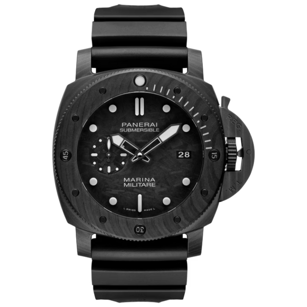 SUBMERSIBLE MARINA MILITARE PAM02979 47 MM  CARBOTECH™  WITH CARBON DIAL