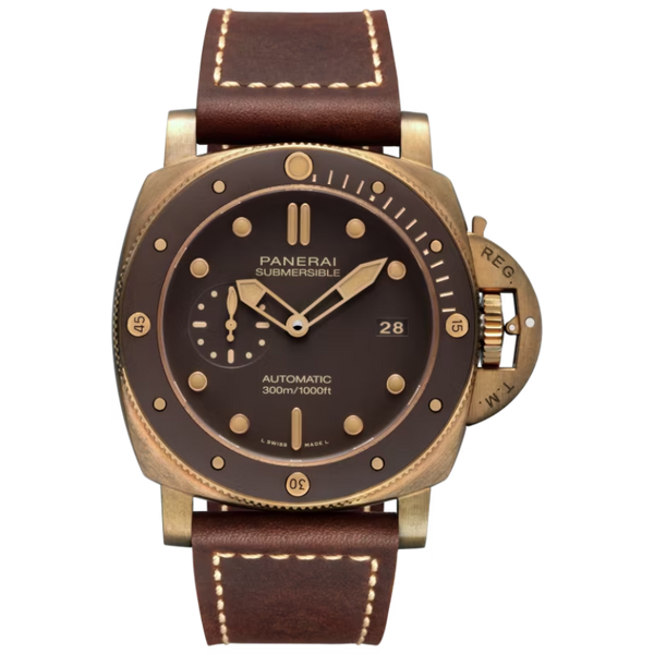 SUBMERSIBLE BONZO PAM00968 47 MM BRONZE WITH BLACK DIAL