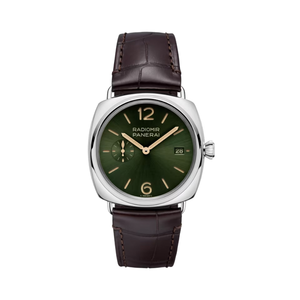 RADIOMIR QUARANTA PAM01386 40 MM STAINLESS STEEL WITH GREEN DIAL