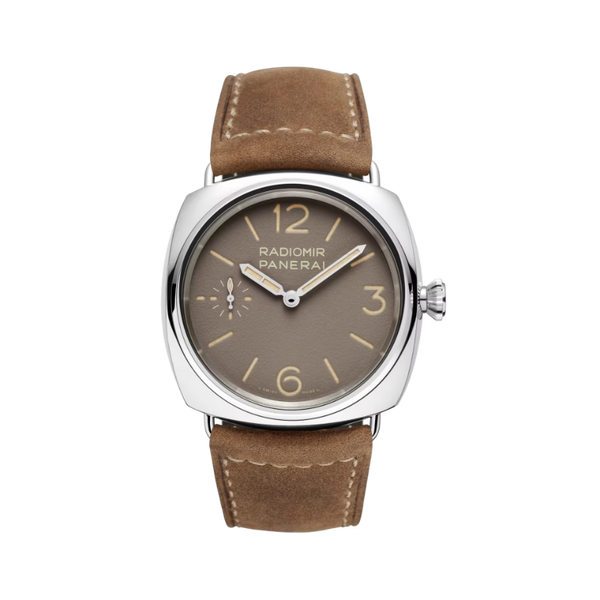 RADIOMIR OFFICINE PAM01385 45 MM STAINLESS STEEL WITH SHADED BROWN DIAL
