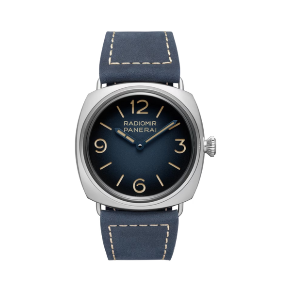 RADIOMIR TRE GIORNI PAM01335 45 MM STAINLESS STEEL WITH SHADED BLUE DIAL