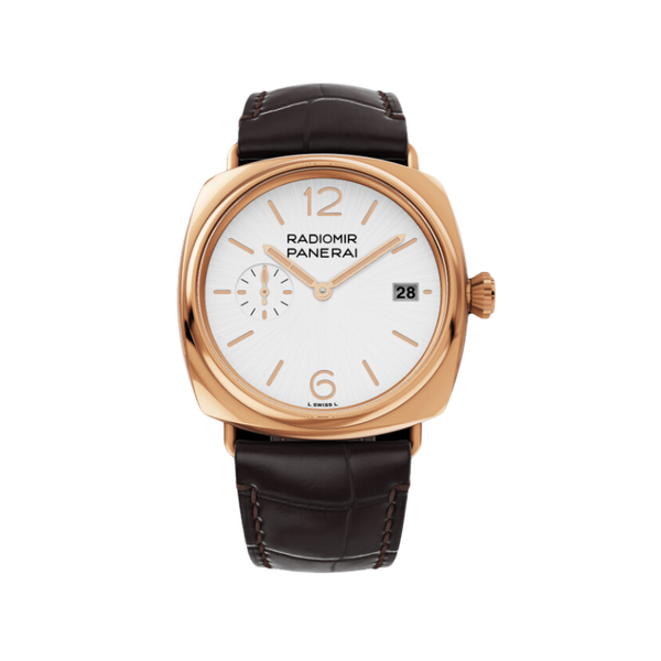 RADIOMIR QUARANTA PAM01026 40 MM GOLDTECH™ WITH WHITE DIAL