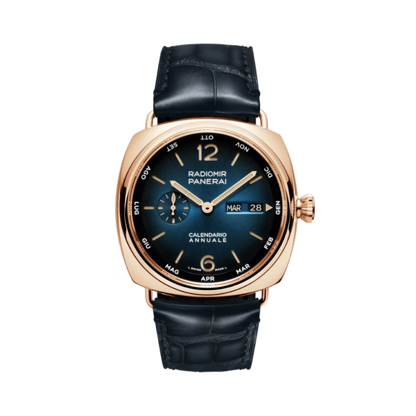 RADIOMIR ANNUAL CALENDAR PAM01363 45 MM GOLD WITH BLUE DIAL