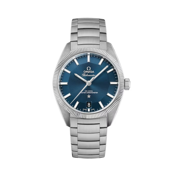 CONSTELLATION GLOBEMASTER 39 MM STAINLESS STEEL WITH BLUE DIAL