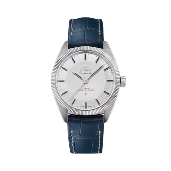 CONSTELLATION GLOBEMASTER 39 MM PLATINUM WITH GREY DIAL