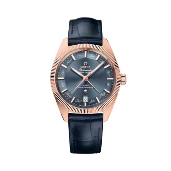 CONSTELLATION GLOBEMASTER 41 MM SEDNA™ GOLD WITH BLUE DIAL