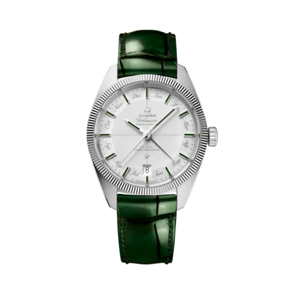 CONSTELLATION GLOBEMASTER 41 MM PLATINUM WITH GREY DIAL