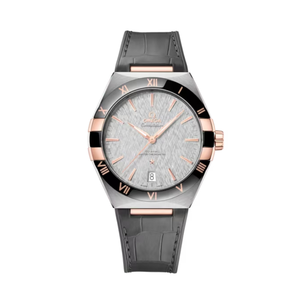 CONSTELLATION 41 MM STAINLESS STEEL - SEDNA™ GOLD WITH GREY DIAL