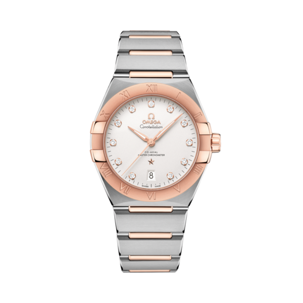 CONSTELLATION 39 MM STAINLESS STEEL - SEDNA™ GOLD WITH SILVER DIAL