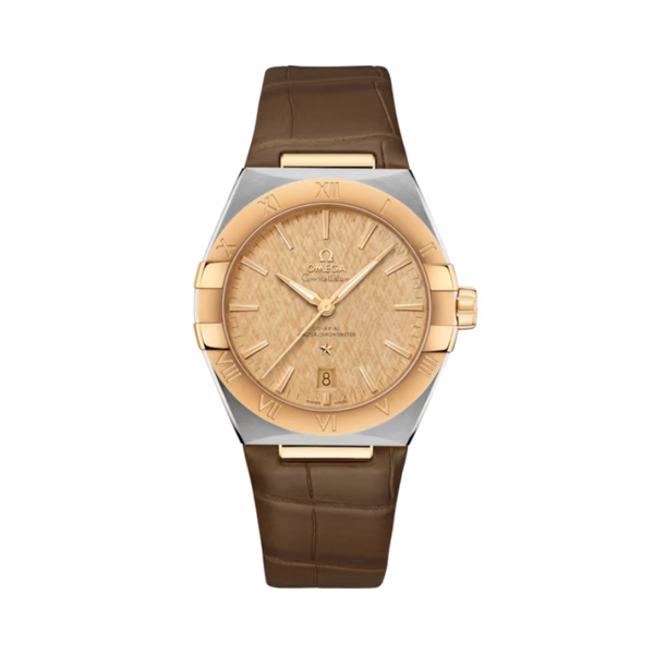 CONSTELLATION 39 MM STAINLESS STEEL - YELLOW GOLD WITH YELLOW DIAL