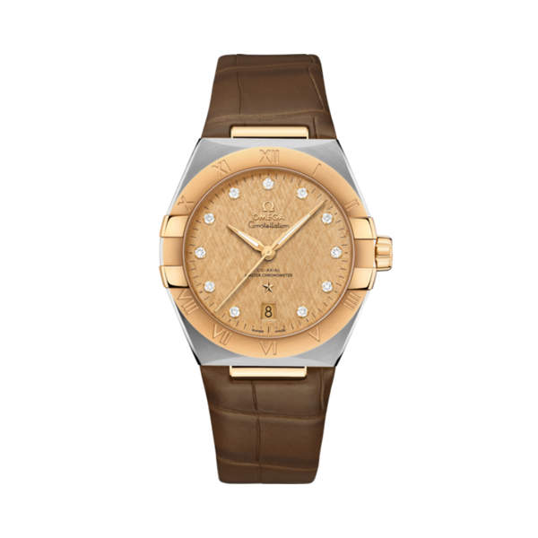 CONSTELLATION 39 MM STAINLESS STEEL - YELLOW GOLD WITH YELLOW DIAL