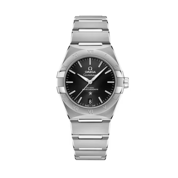 CONSTELLATION 36 MM STAINLESS STEEL WITH BLACK DIAL