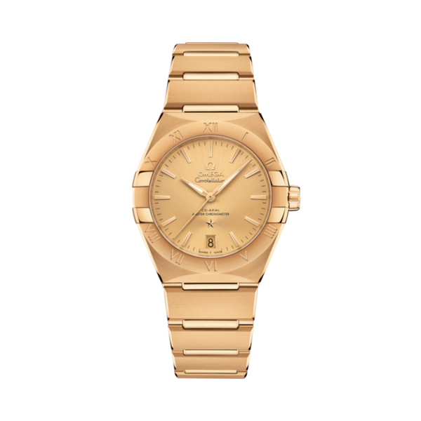 CONSTELLATION 36 MM YELLOW GOLD WITH YELLOW DIAL